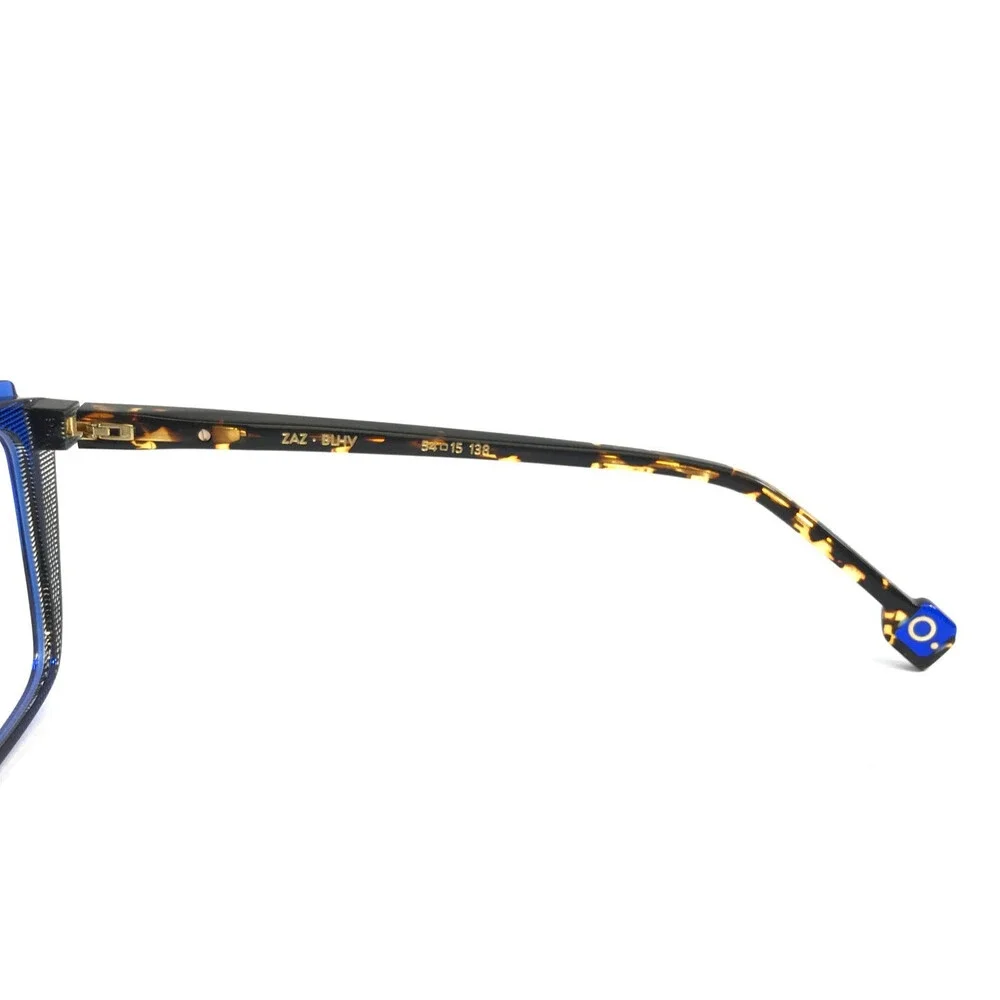 Etnia Barcelona Eyeglasses Frame ZAZ BLHV Blue Havana Cat Eye Full Rim 54-15-138